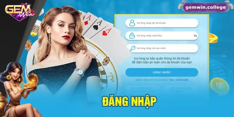 Gemwin - Link Vào Cổng Game Gem Win Chính Thức Tại Việt Nam 8 Hướng dẫn đăng nhập tài khoản tại Gemwin